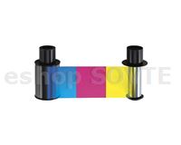 YMCK: Plně barevná páska s černým rezinovým panelem – 750 obrazů